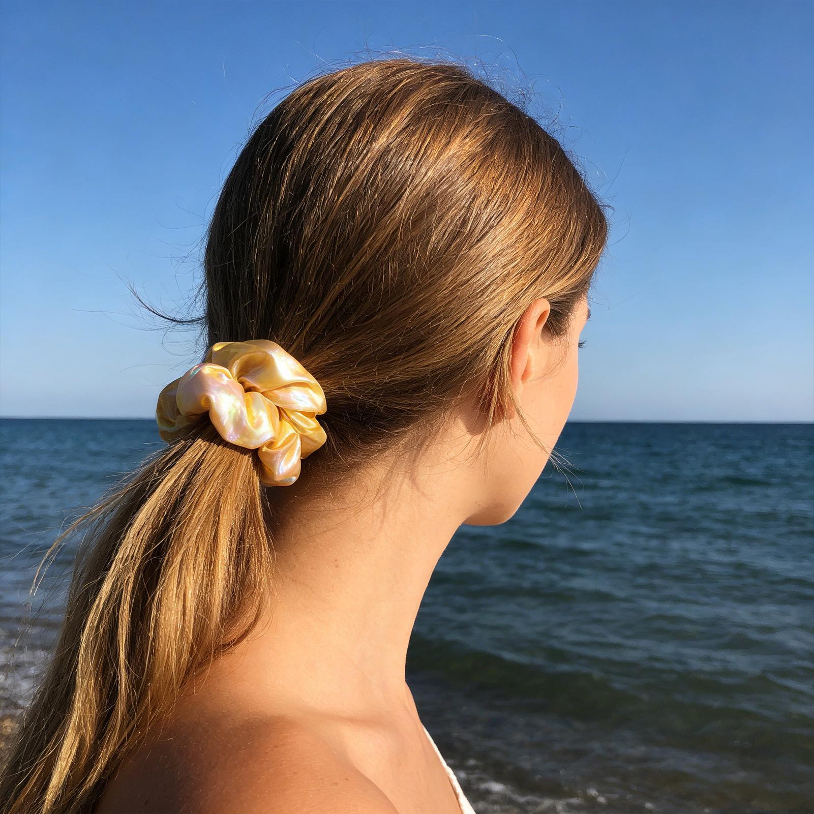 ソフトヘアシュシュ ジッパーポケット付き 小さな伸縮性のある - Headband Summer Knit のレビューと価格