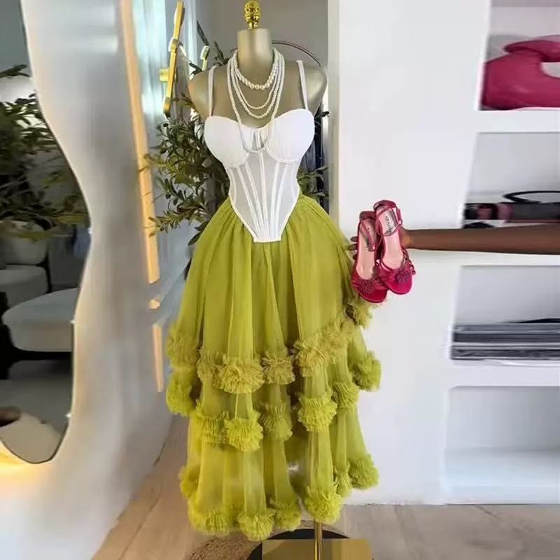 レディースドレスセット チュニックイレギュラークロップトップ - Crop Top Crochet のレビューと価格