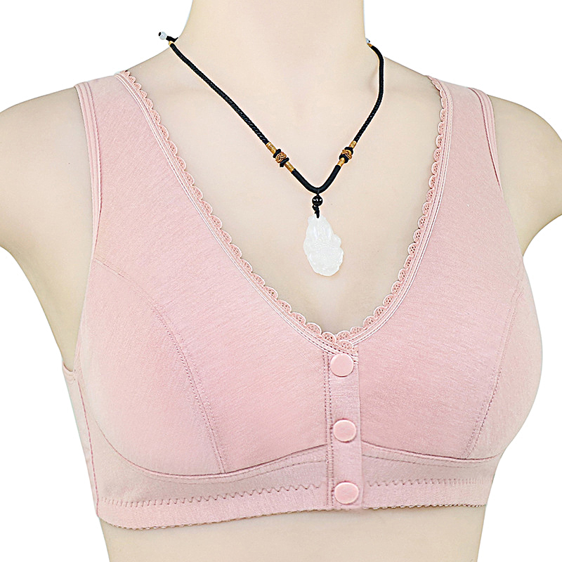女性用、全面カバー、前留めタイプ、ワイヤーなし、パッドなし、 - Bralette Triangle Set のレビューと価格